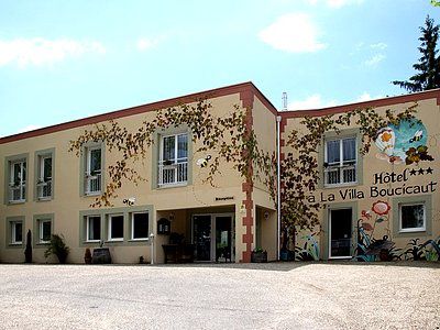 Logis Hotel La Villa Boucicaut Чалон-Сур-Салне Экстерьер фото
